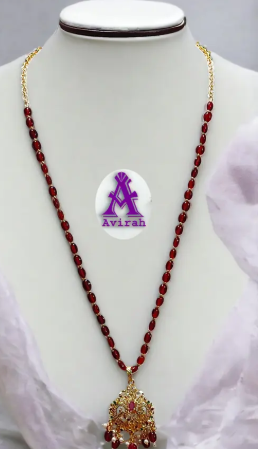 Hyderabadi Beats Single Line Haar for Women - Image 3