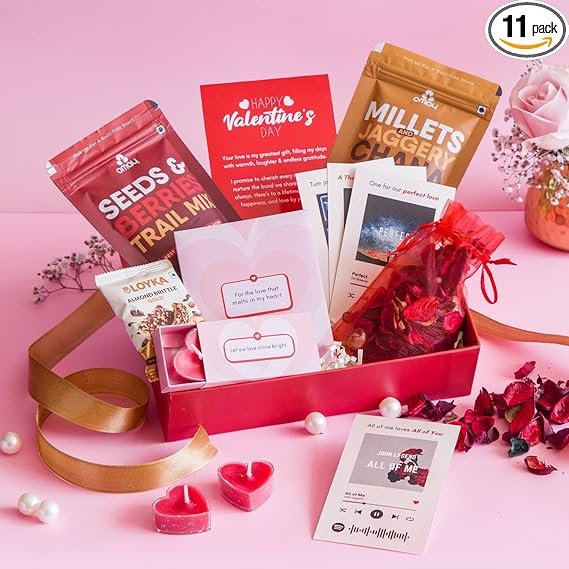 Omay Foods 11 pcs_BLOOMING LOVE VALENTINE'S Gift Box - Image 4